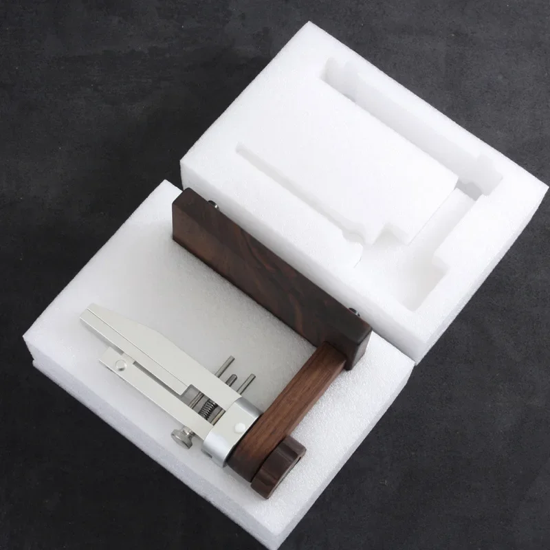 Handmade DIY Leather Strap Production Making Tools 360 Degree Rotate Edge Oil Polishing Machine Craft