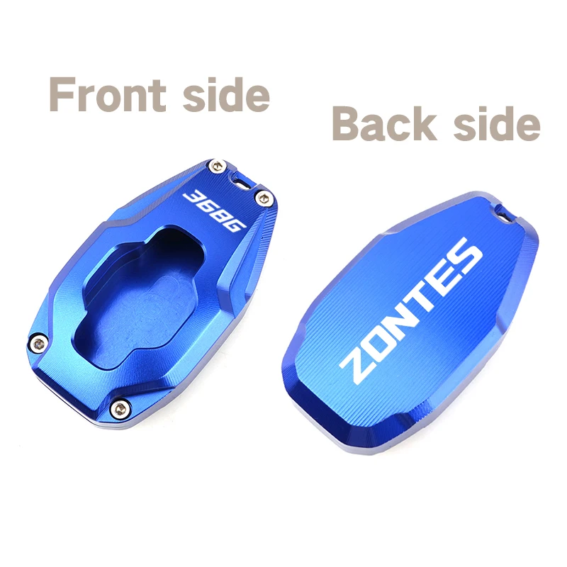 Motorcycle CNC Key Protective Shell Remote Control Cover Metal Shell For ZONTES 368G 368D 368E 368K 368 G 368CC WITH Logo