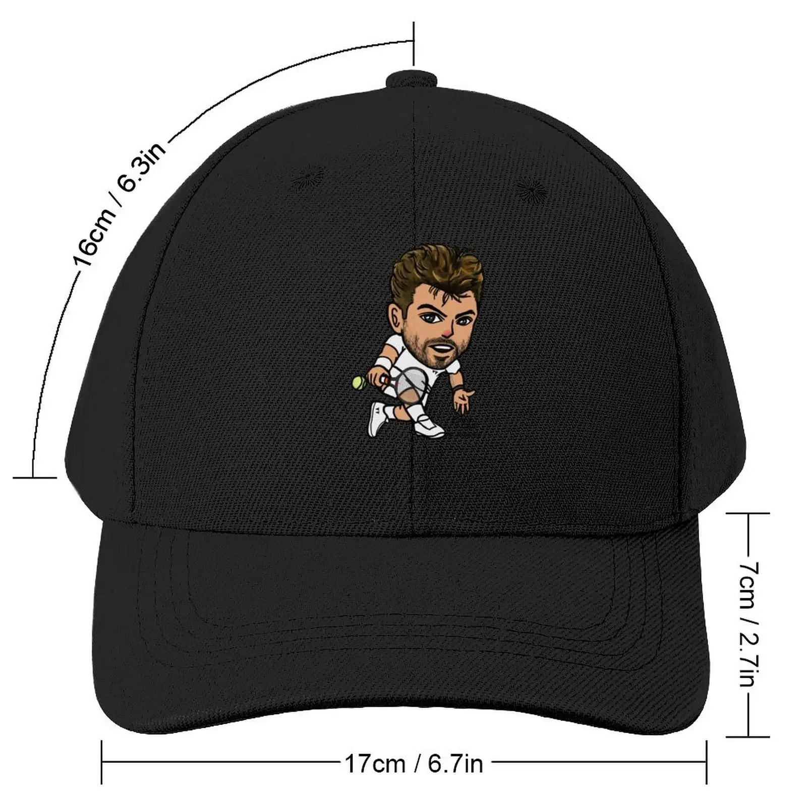 Stanislas Wawrinka Stan Wawrinka Baseball Cap Beach Outing Rugby Women's Beach Outlet 2025 Men's