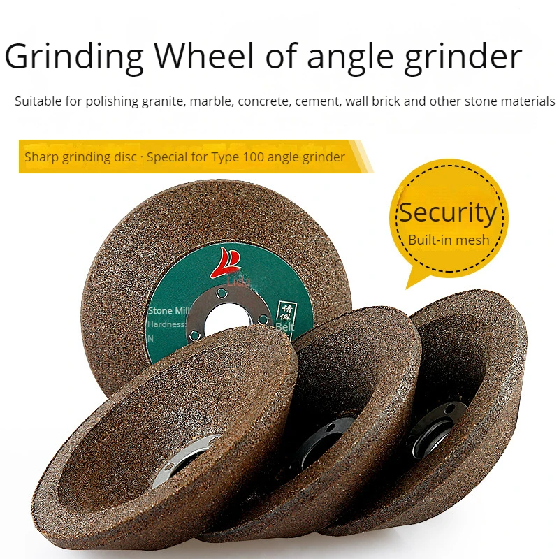 

Stone Grinding Wheel Bowl Angle Grinder Grinding Disc Granite Chamfering Trimming Marble Cement Concrete Ceramic Polishing Disc