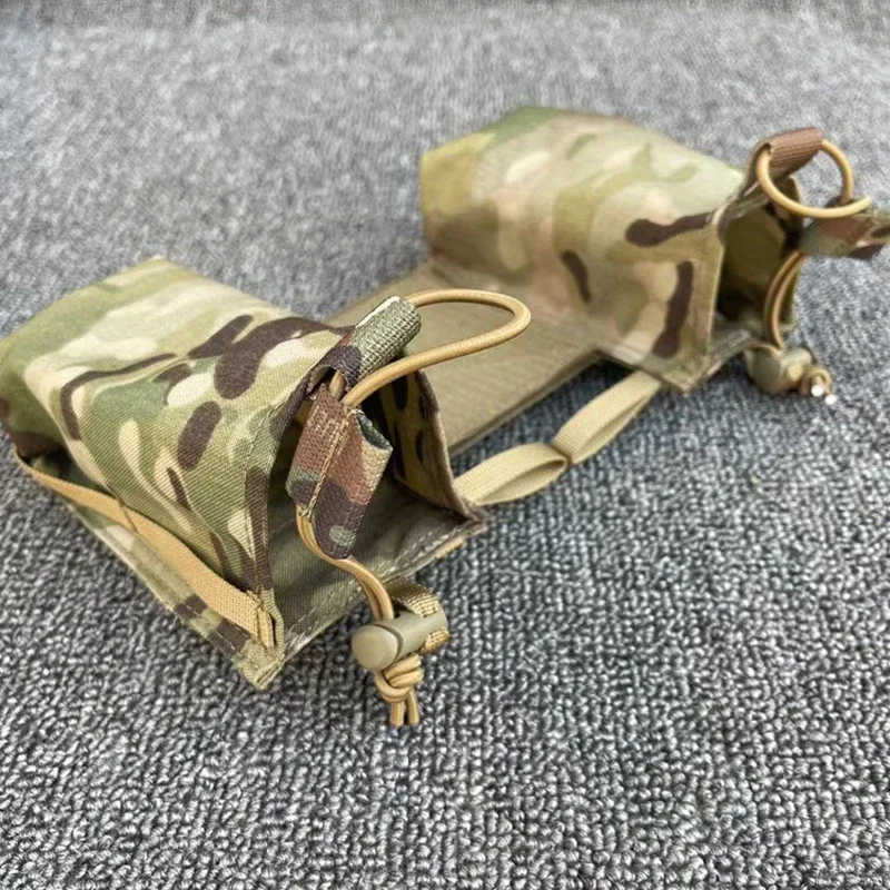 التكتيكية MK3 MK4 راديو الحقيبة ل مايكرو القتال الصدر تلاعب لوحة الناقل الحقيبة الادسنس الهيكل المتوسع مجلة حقيبة الملحقات #4