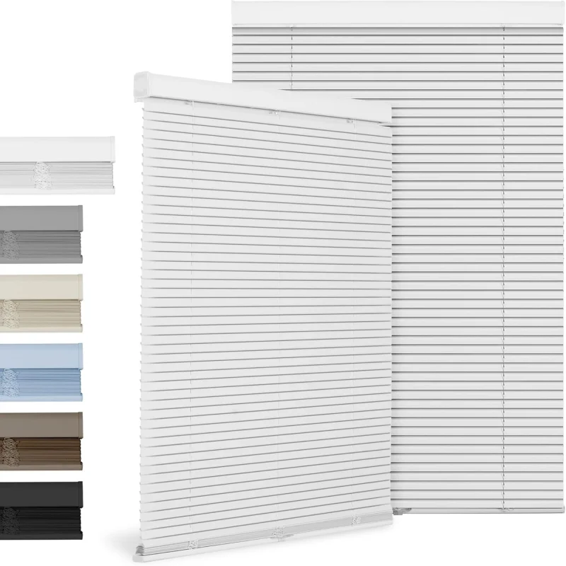 High End Quality Aluminium Venetian Blinds Adjust Light Blackout Horizontal Manual Cordless Venetian Shades For Living Room