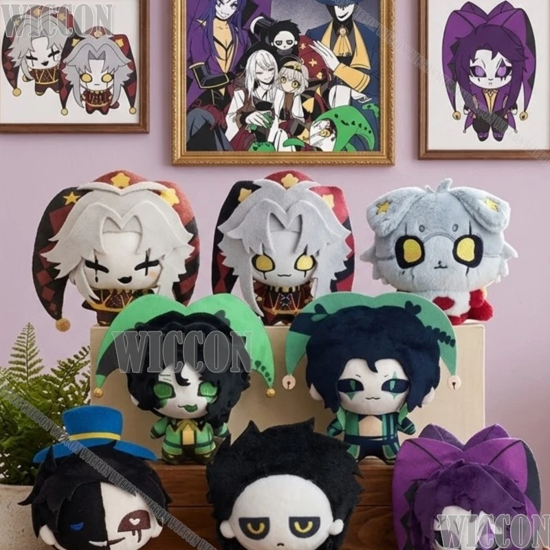

The Freak Circus Pierrot 10cm Cotton Plush Game Stuffed Animal Gift Collection High Quality Figure Jester Cute Navidad Carnaval