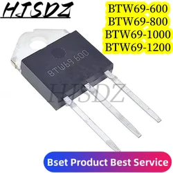 【5PCS/LOT】 BTW69-1200 TO-3P BTW691200 TO3P BTW69-1200RG BTW69-800 BTW69-1000 Unidirectional thyristor