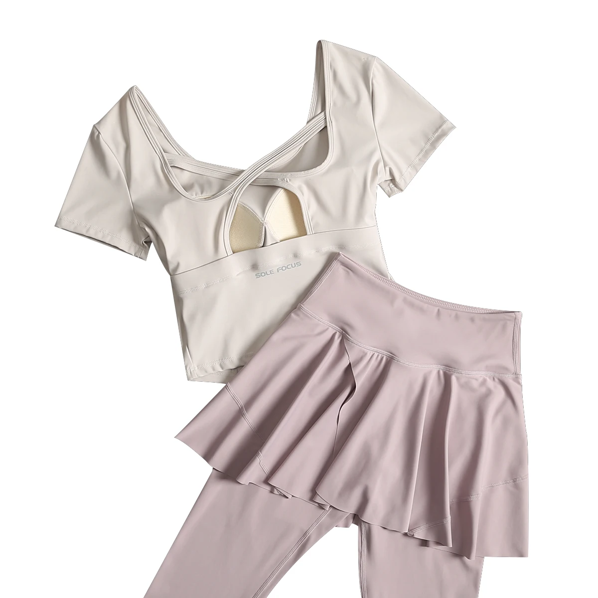 バドミントンユニフォームスポーツスーツ女性用夏の新しい速乾性プリーツテニスロングスカートランニングトレーニング登山