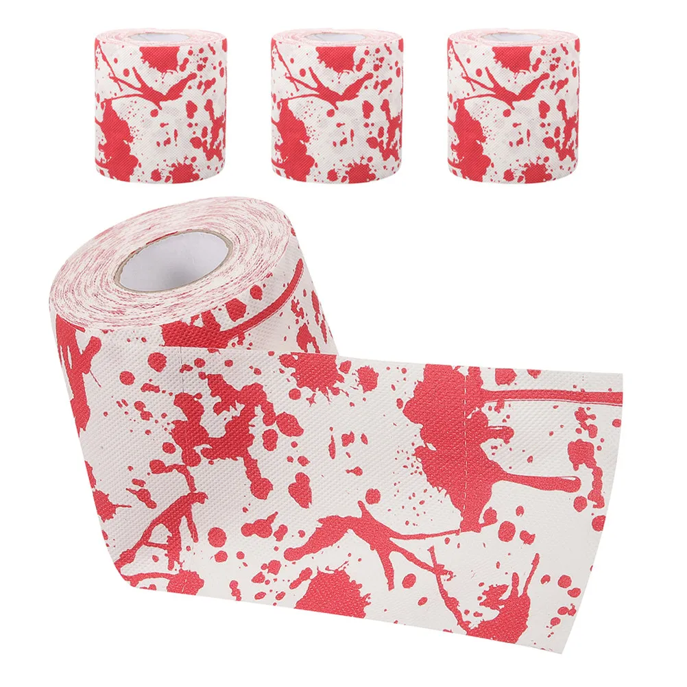 4 Rolls Guest Towel Holder Wrapping Tissue Paper Bathroom Dispenser Toilet Decoration