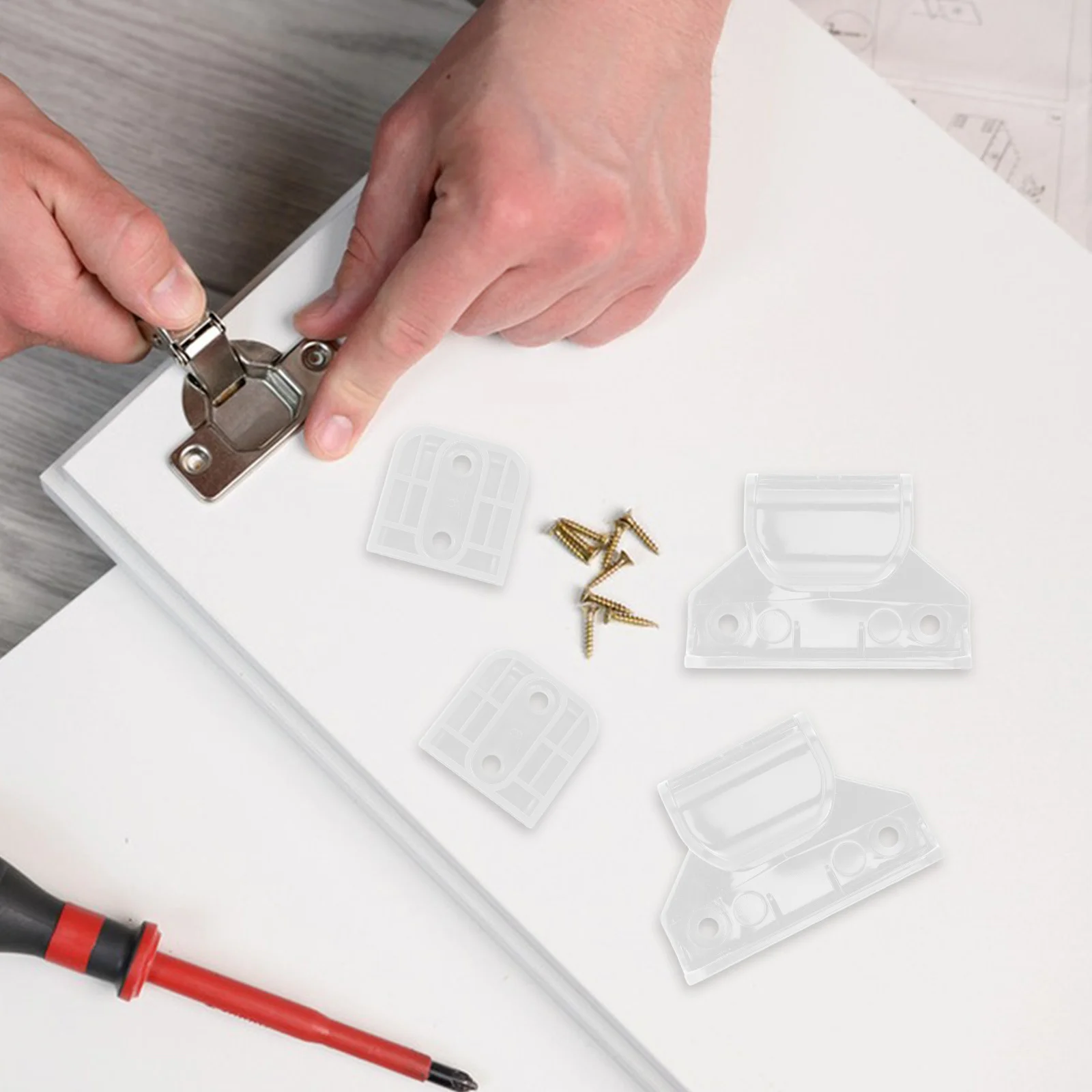 

1Set Retractable Gate Hardware Black Including Latches Brackets Screws Replacement Parts for Indoor Outdoor Safety Stairs