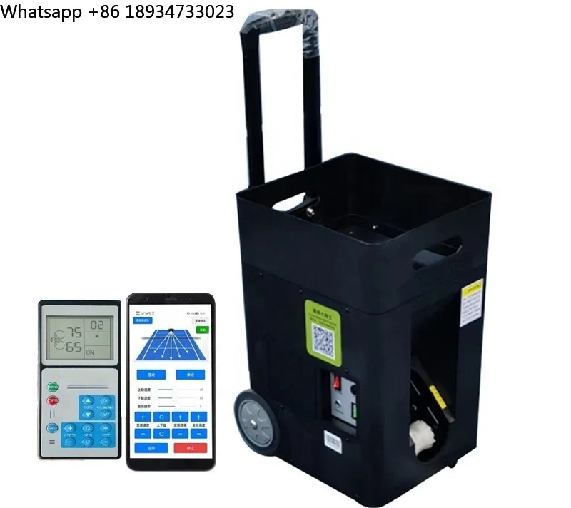 Customs Logo Hot Sale Tennis Practice Machine Auto Tennis Trainer Padel Tennis Ball Machine with App Remote Control for Training