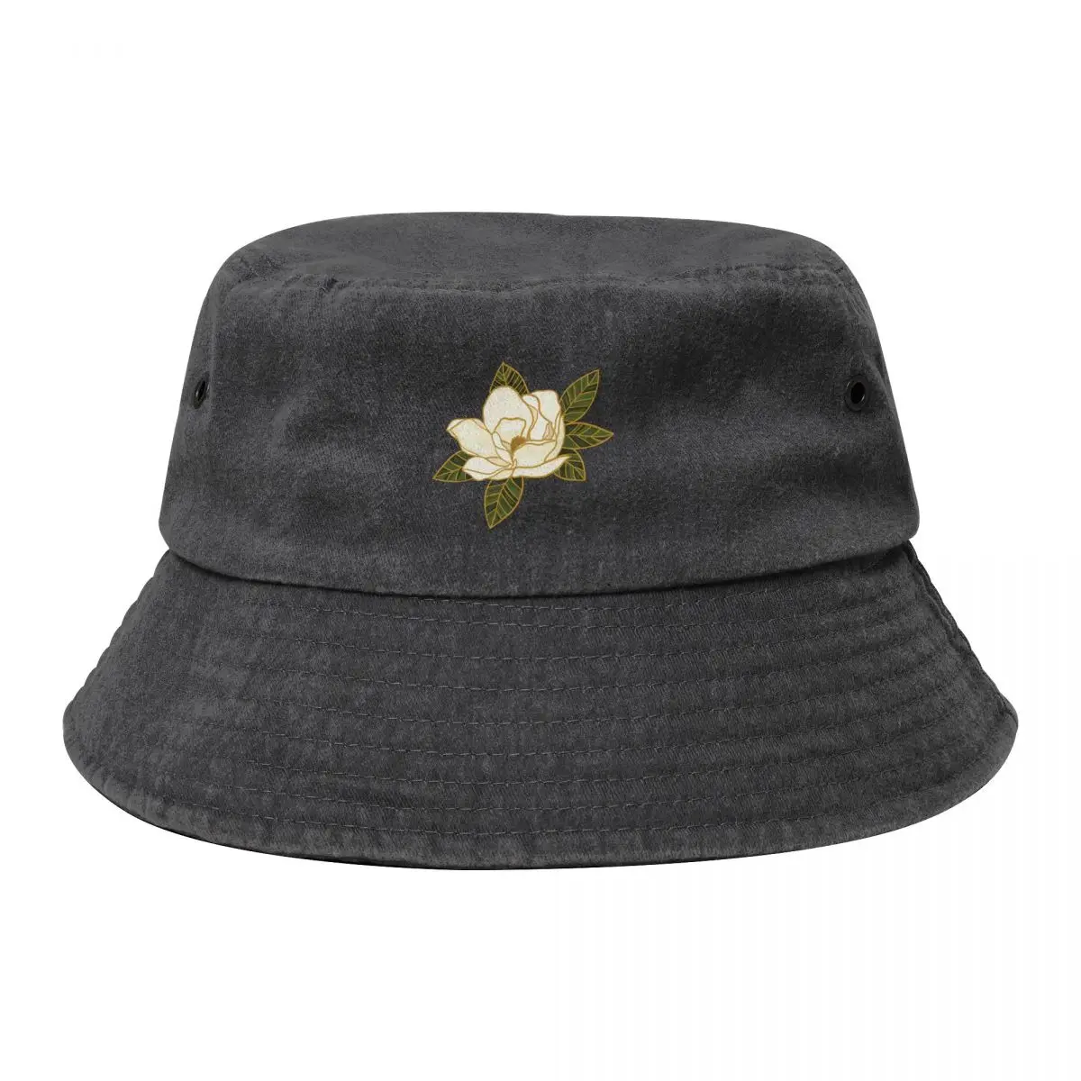 

Magnolia Flower Bucket Hat western Hat funny hat Male tea Mens Tennis Women's