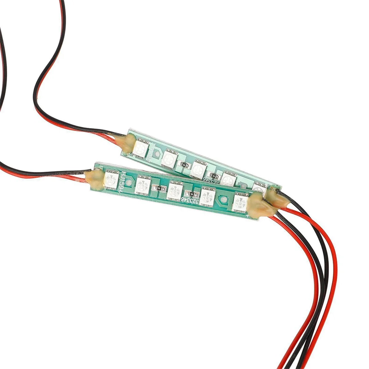 Wjy-hgScooter Red Edge Light Universal Waterproof Night Light LED Strip Edge Light Warning