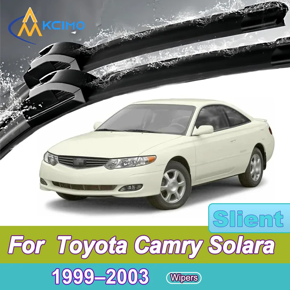 

Quiet Beam Wiper Blades 2pcs Windscreen Window Car Accessories For Toyota Camry Solara XV20 1999-2003