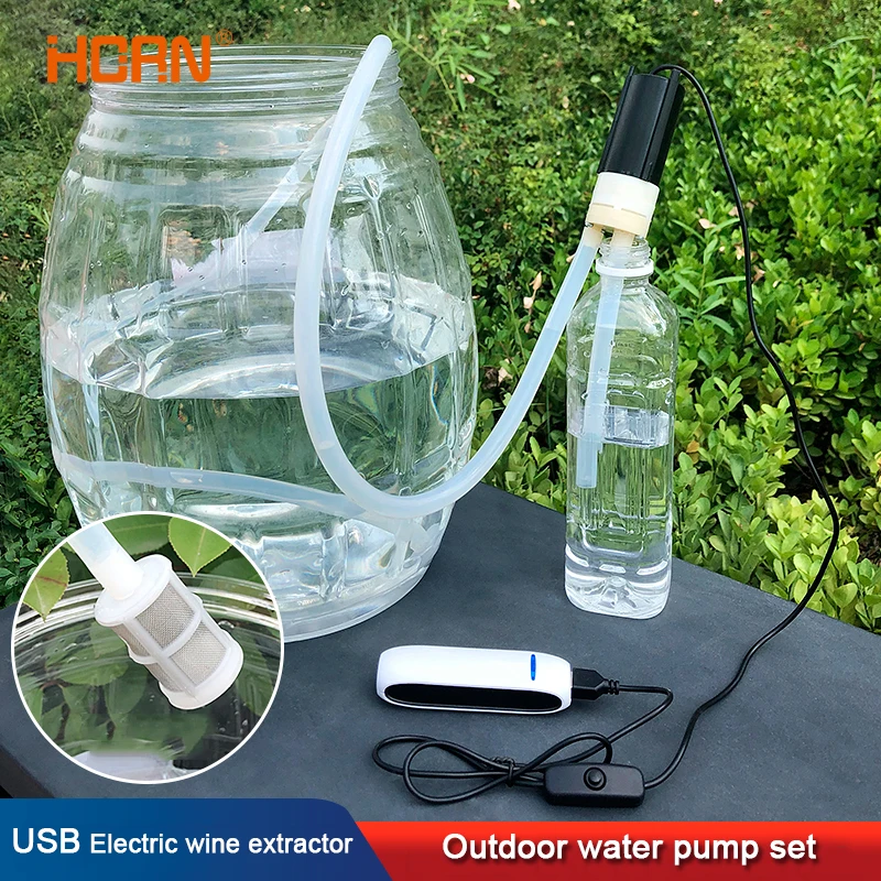 DIY High-Flow Electric Wine Pump USB Interface Peristaltic Pump Miniature Dosing Pump Peristaltic Hose Pump Electric Water Pump