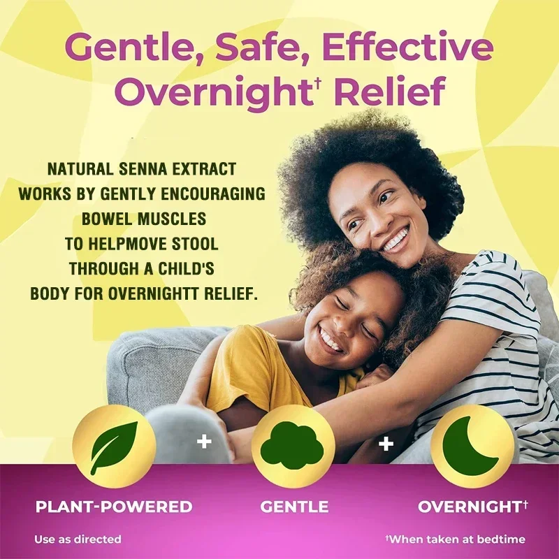 Laxative Gummies - Supports Intestinal Health, Relieves Constipation, Bowel Cleansing and Detoxification, Nutrient Digestion - Image 3