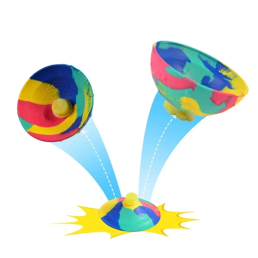 2026 1Pc Camo Bounce Bowl Creative Outdoor Sports Hip Hop Jumps Relief Toy For Kids