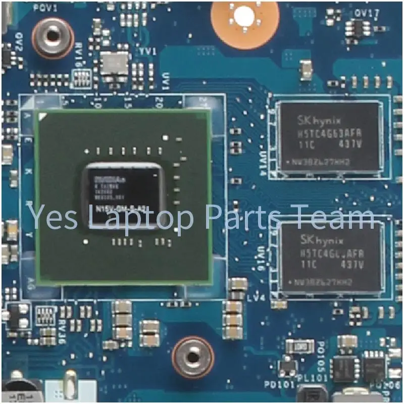 Imagem -04 - Placa-mãe para Notebook hp La-a992p Tpn-c117 15-r 250 g3 Zs050 760970501 780120001 777215-001 801322-001 820