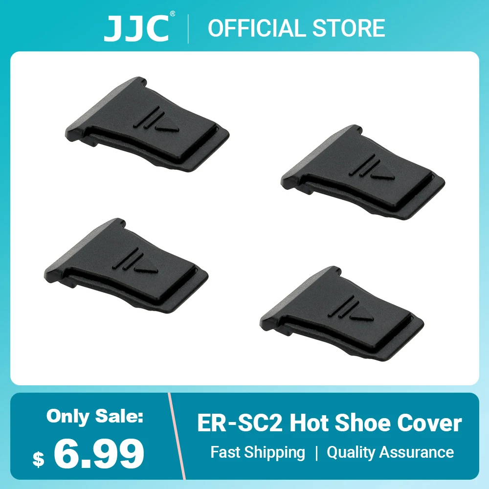 JJC 2PCS R8 R50 Hot Shoe Cover for Canon R5 Mark II R8 R50 R10 R7 R5C R3 Camera DSLR Accessories Replace Canon ER-SC2