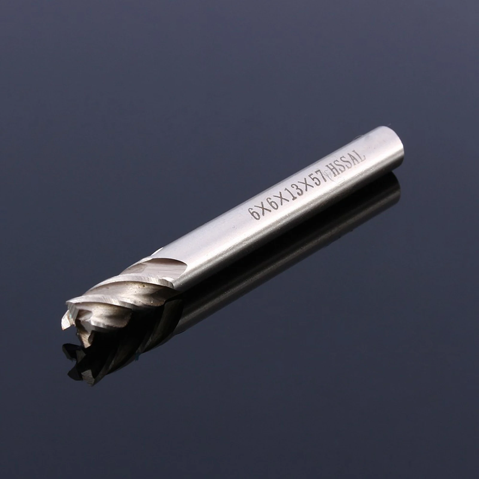 High Quality 4mm-12mm HSS CNC Straight Shank 4 Flute End Mill Cutter Drill Bit