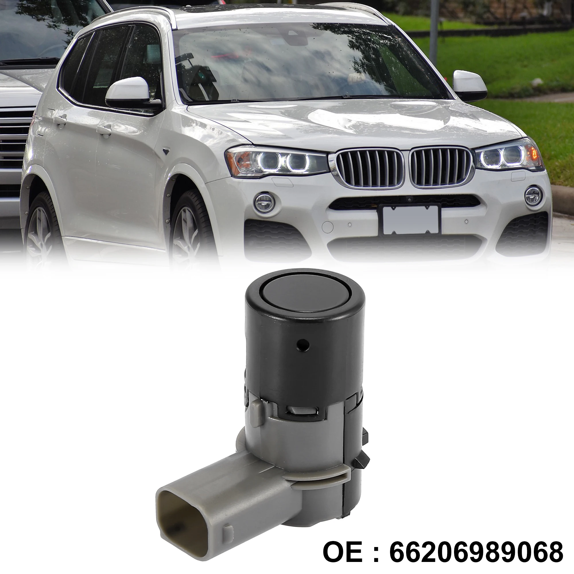 

X Autohaux 66206989068 Автомобильный датчик парковки PDC, автомобильный бампер PDC, обратный резервный датчик парковки для BMW