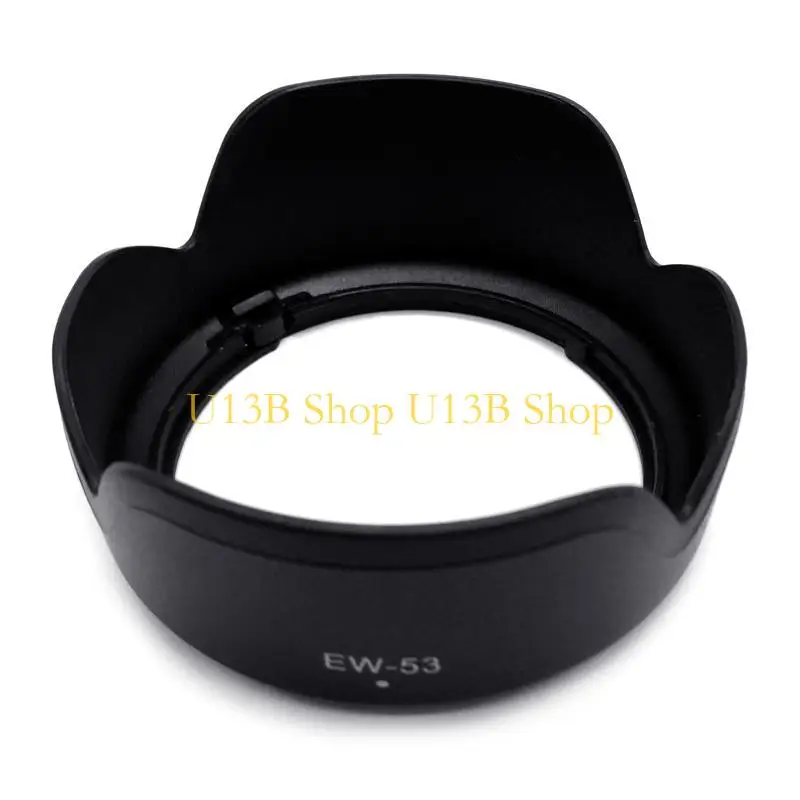 U13B EW-53 49mm EW 53 EW53 렌즈 후드 가역 카메라 EF-M 15-45mm f/3.5-6.3은 카메라 보호기 액세서리 용입니다.