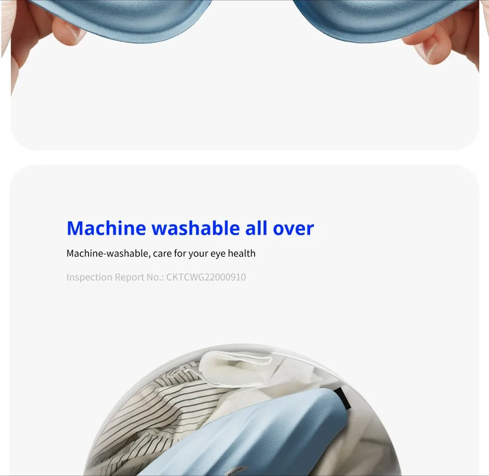 Neue Dreamlight 4S Pro Memory Foam Augenmaske mit Vollschattierung für Entspannung und Schlaf, Lichtblockierend für Besseren Schlaf, Weiche Augenmaske aus Reiner Seide – Detail 31