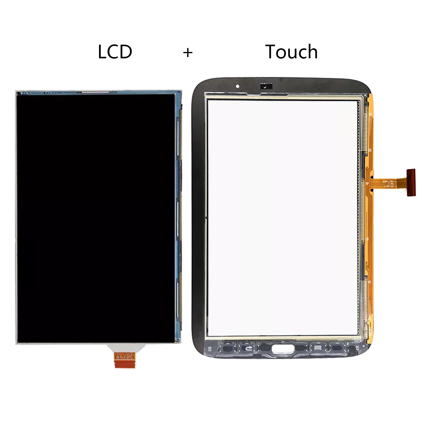 Imagem -02 - Display Lcd para Samsung Galaxy Note 8.0 N5100 N5110 Gt-n5100 Gt-n5110 Lcd Touch Screen Digitador Sensor de Vidro Substituição