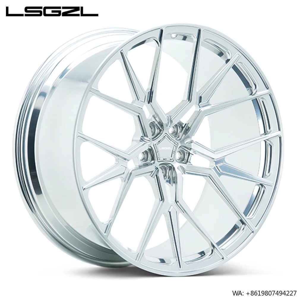 

LSGZL 17 18 19 20 21 22 23 23 24 Inch Alloy Car Rim Aviation Aluminum 6061 Forged Alloy Car Wheel