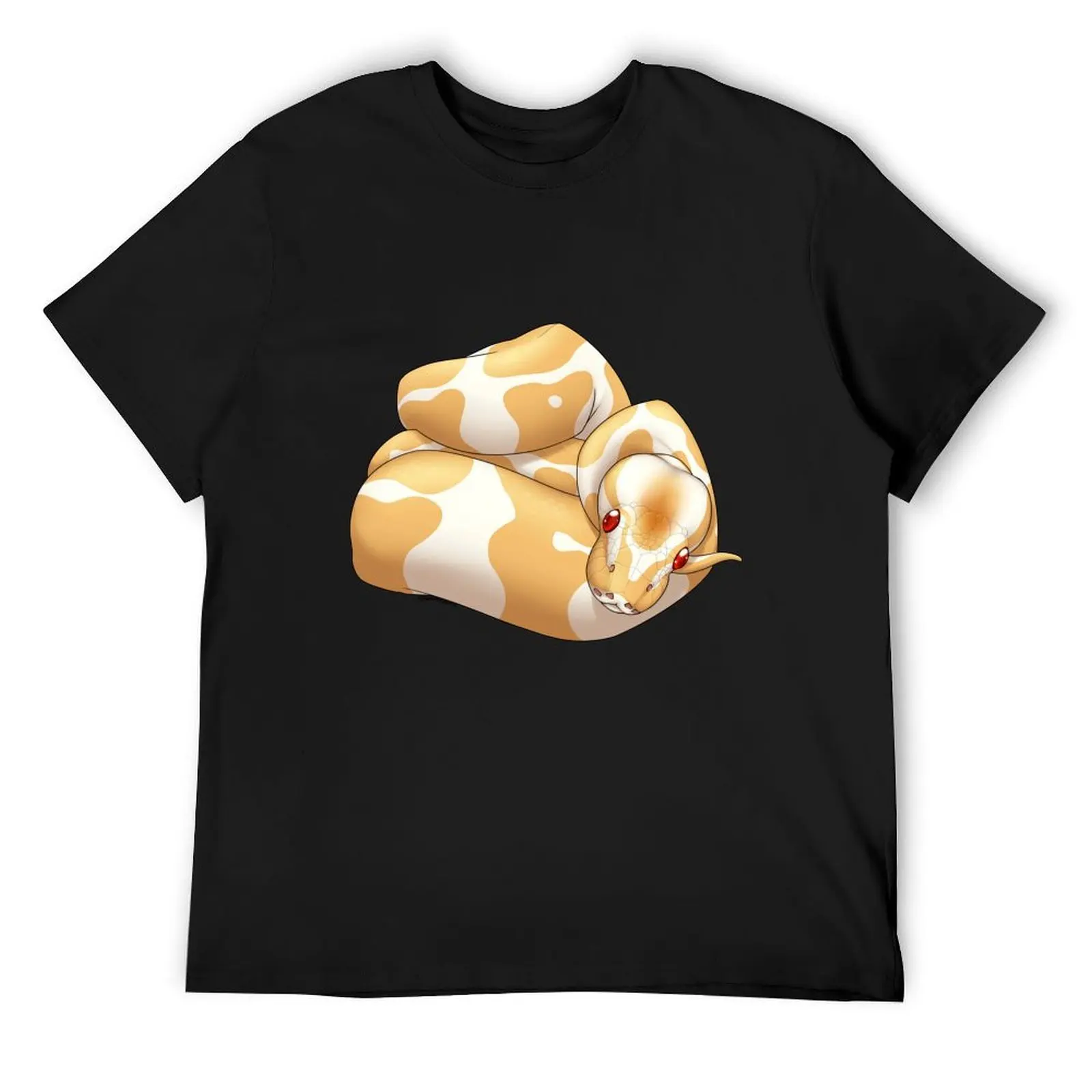 Albino Ball Python T-Shirt summer top shirts graphic new edition mens graphic t-shirts pack