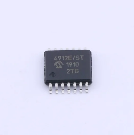 5-100pcs  MCP4912-E/ST  MCP4912T-E/ST  MCP4912  TSSOP14  Digital to Analogue Converter  100%New And Original