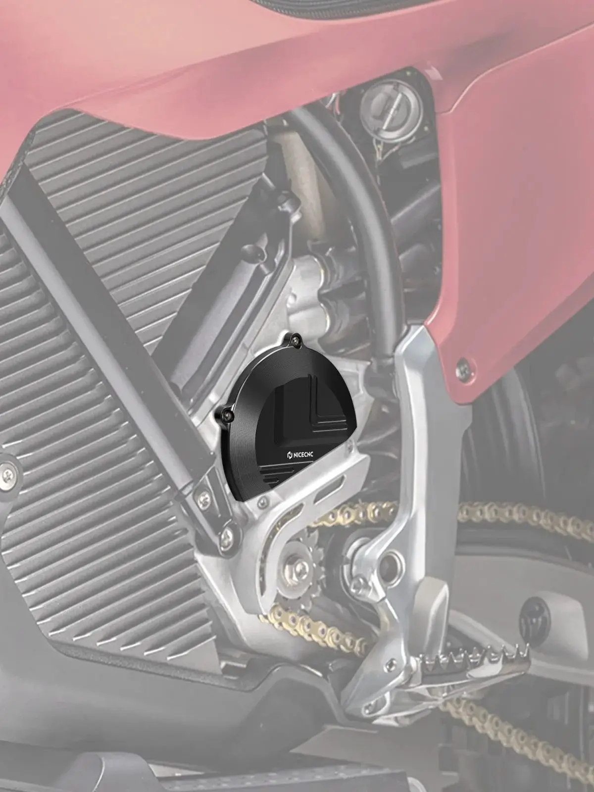 AliExpress NICECNC For Stark Varg EX For Stark Varg MX 2024-2025 Motorcycle Left Motor Cover Guard Protector Aluminum Electric Dirt Bike