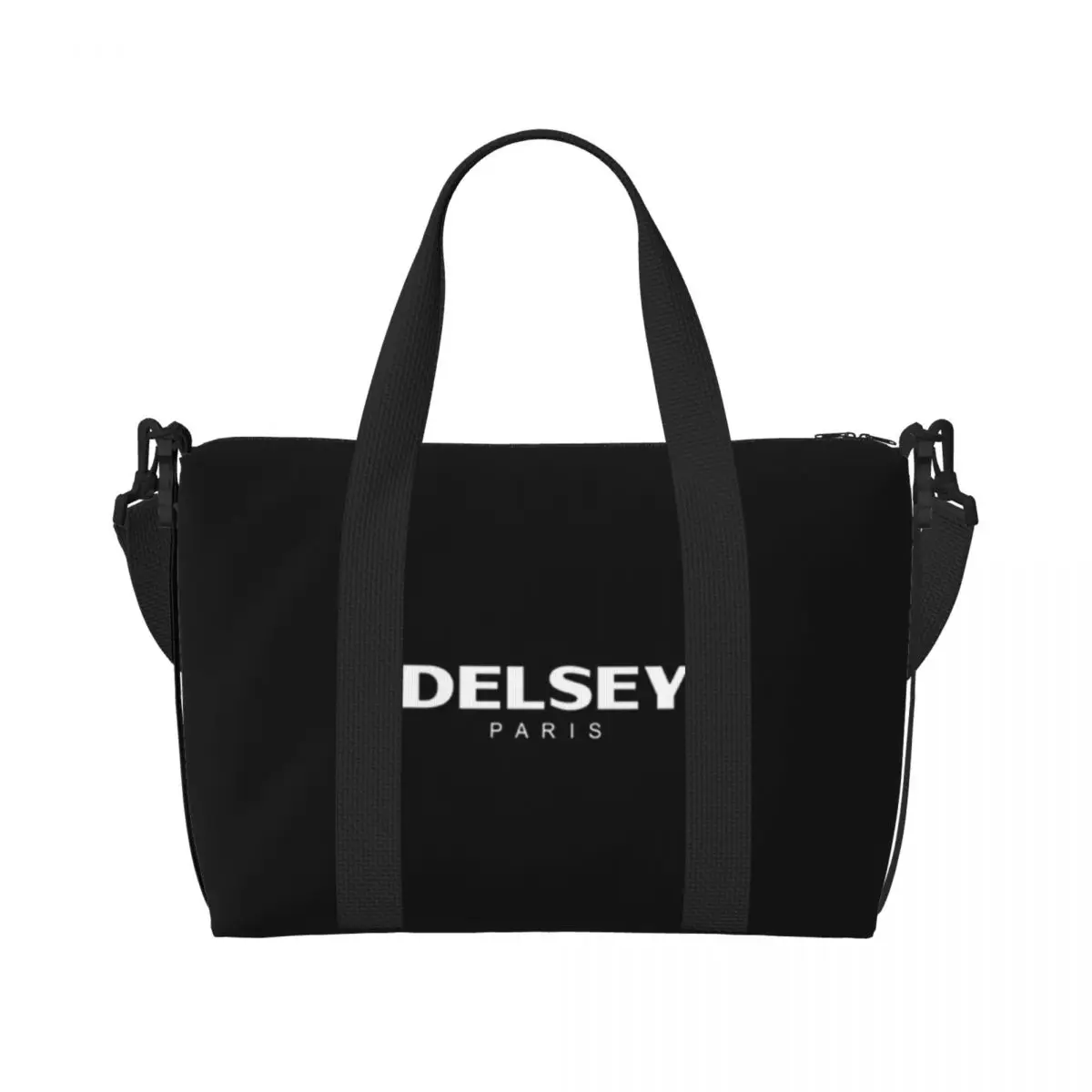 

Custom DELSEYS Groceries Shopping Tote Bags Women Large Capacity Beach Gym Travel Bags