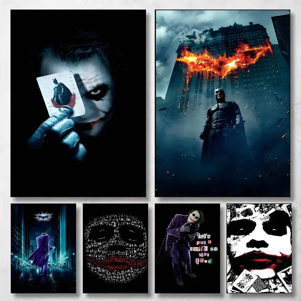 The D-Dark K-Knight  Poster Mural for Living Room Bedroom Wall Office Wall Decor Gift for Friends Unframed