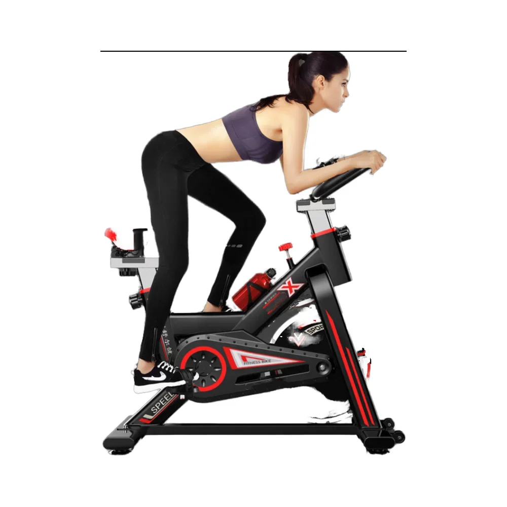 High Quality Indoor Cycling Gym Sport Bike for Home Fitness LCD Display Spinning Bike with 100kg Max Load Weight Body Building