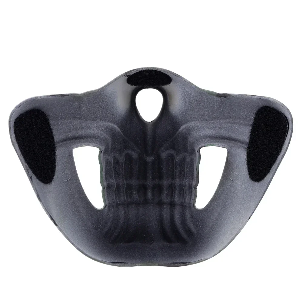 Máscara táctica calavera media cara – Airsoft, Paintball, Caza - imagen 4