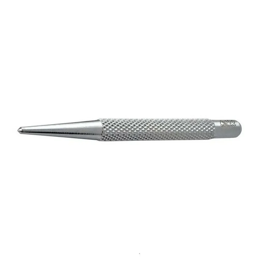 3.7 Inch Knurled Centre Punch Spot Dot Center Center Punches 94mm Carbon Steel Drilling Metal Hardened Sliver Tool