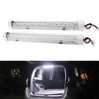 12V Car Van Interior Lights Strip Bar 72 LED Bus Caravan ON/OFF Switch 12 VOLT