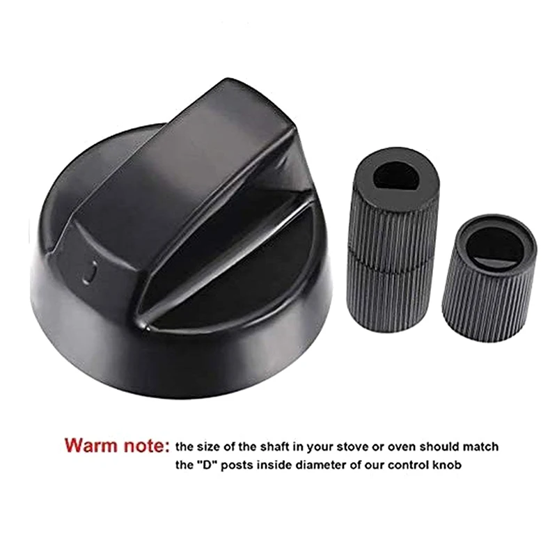 New 4Pcs Replacement Switc Knob Plastic Knob Gas Stove Control Knob General Range Oven Knob Cooker Hob Knob For Benchtop Burner