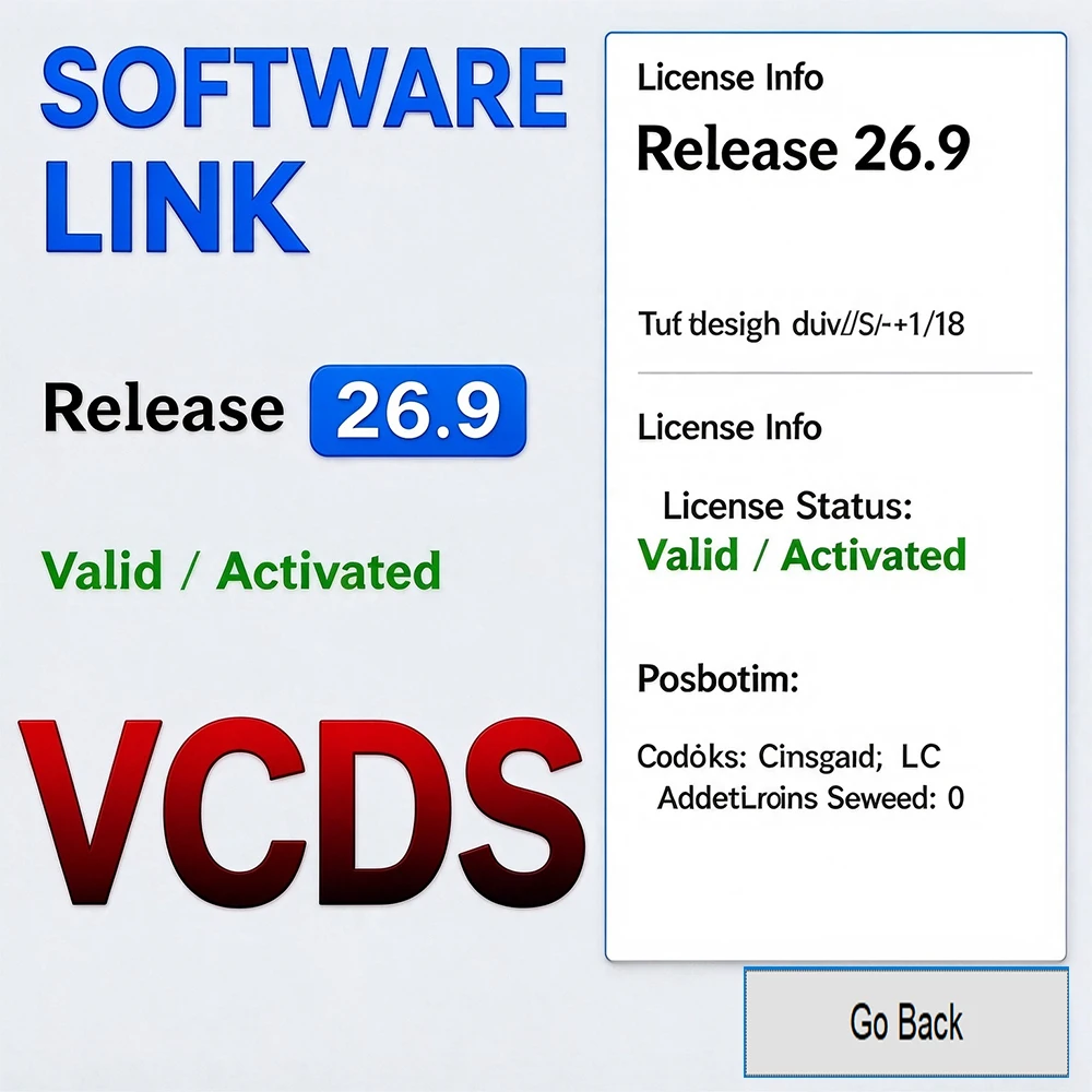 UPDATE SOFTWARE VCD 2026 VAG COM OBD2 Scanner VAG HEX V2 USB Interface FOR VW AUDI Skoda 25.3.2 Unlimited VINs Multilingual TOOL