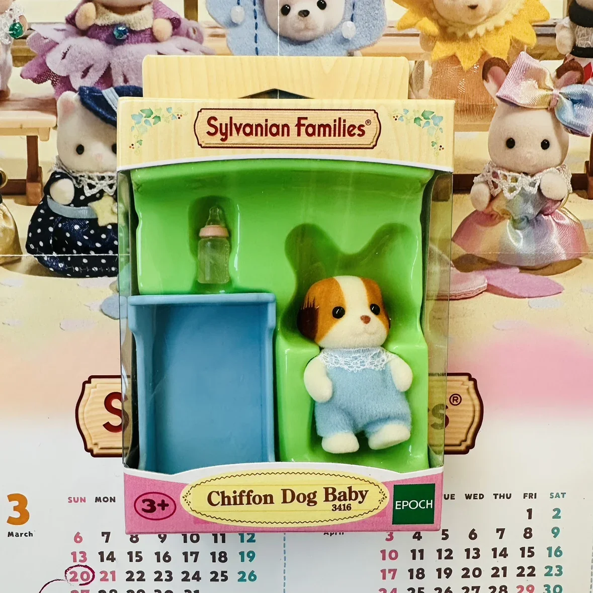 Sylvanian Families Persian Kawaii Doll Anime Figure Ternurines Sylvanian Collectible Children Toys Room Decoration Birthday Gift