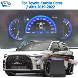 TPMS Car Tire Pressure Monitoring Display System Monitor Security Alarm For Toyota Corolla Cross / Altis 2019 2020 2022