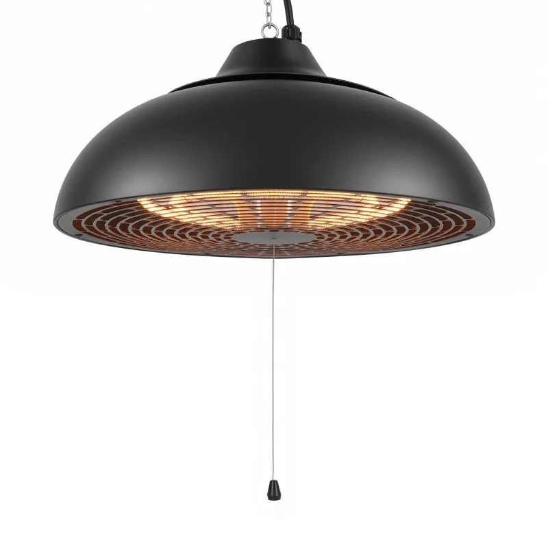 Hanging Patio Heater,1500W Electric Hanging Patio Heater 3S Fast Heating,Ceiling Mounted Heater for Balcony,Courtyard
