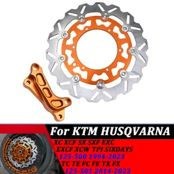Motorcycle 320MM Front Floating Brake Disc Rotor For KTM Husqvarna Husaberg GasGas XC XCF XCW SX SXF EXC EXCF 6Days 1994-2023