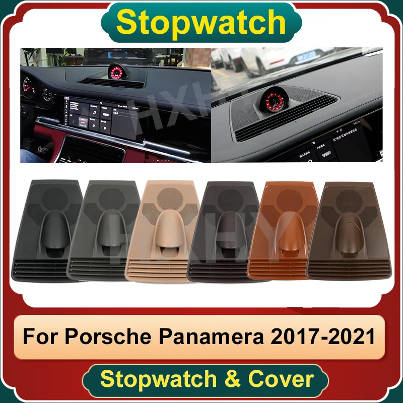 

Car Dashboard Stopwatch Decoration Clock Time Support Sport Chrono For Porsche Paramera 2017-2021 Center Electronic Meter