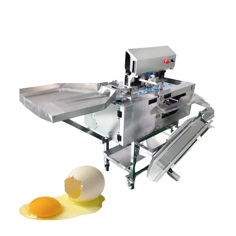 Eggshell Breaking Machine Egg Yolk Protein Separator Eggshell Separating Egg Cracking Machine
