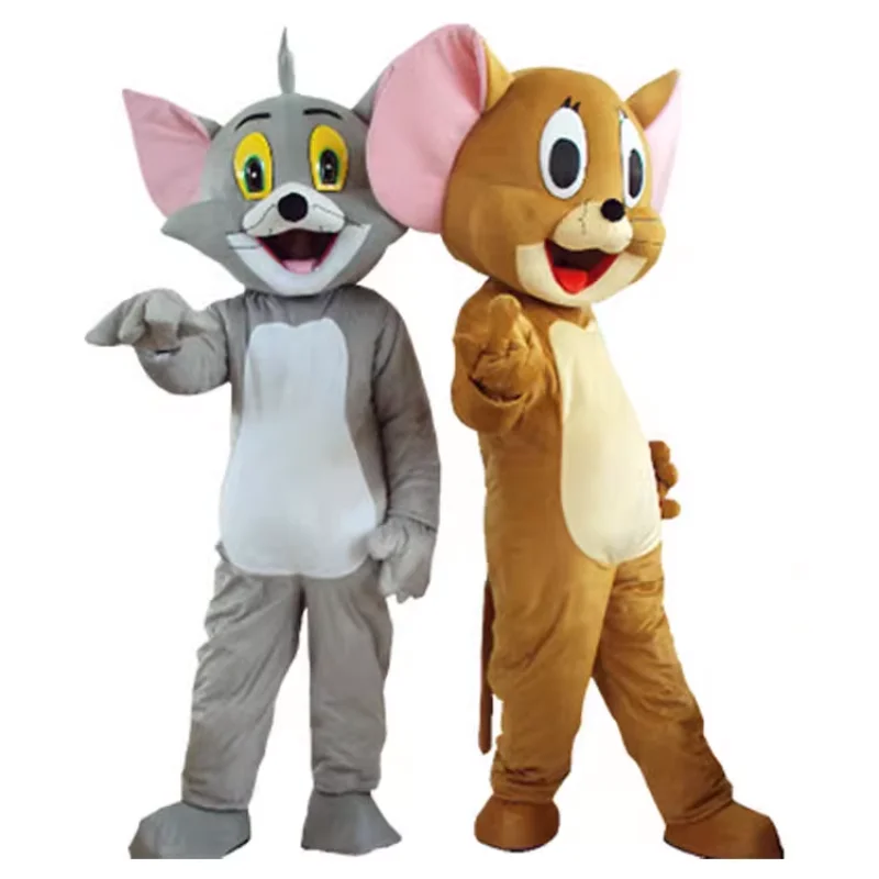 Kot Tom X Jerry Mouse maskotka z kreskówki przebranie na karnawał przebranie reklama rekwizyty karnawałowe dostosowane impreza z okazji Halloween