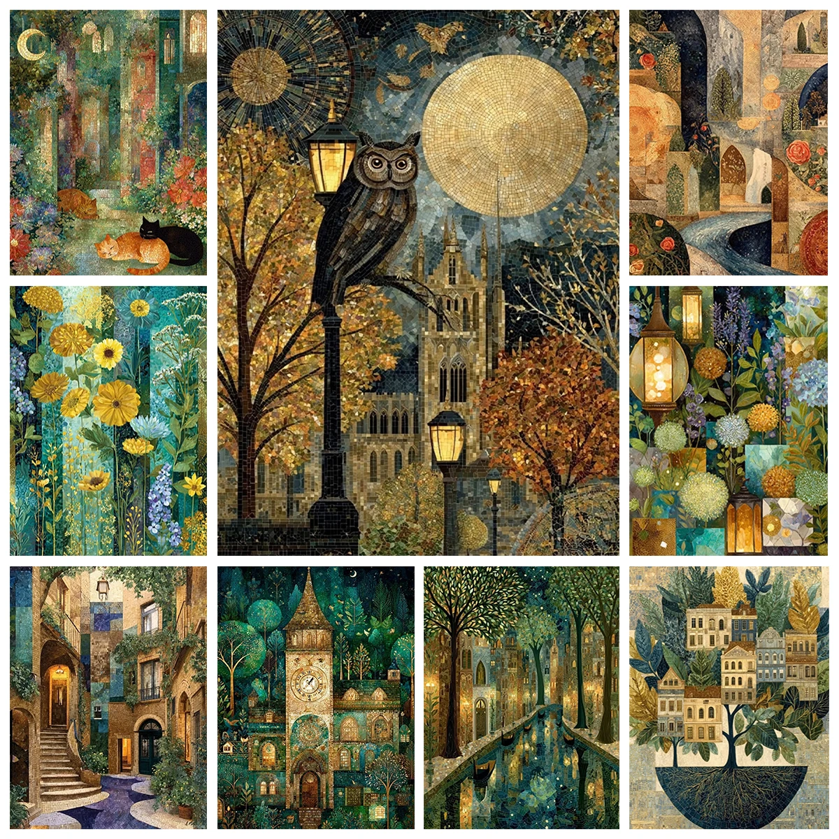 

Ренессансный стиль, абстрактная цифровая картина маслом, семейные друзья, вечеринка, ручная роспись, украшение для дома, стены, подарок на день рождения