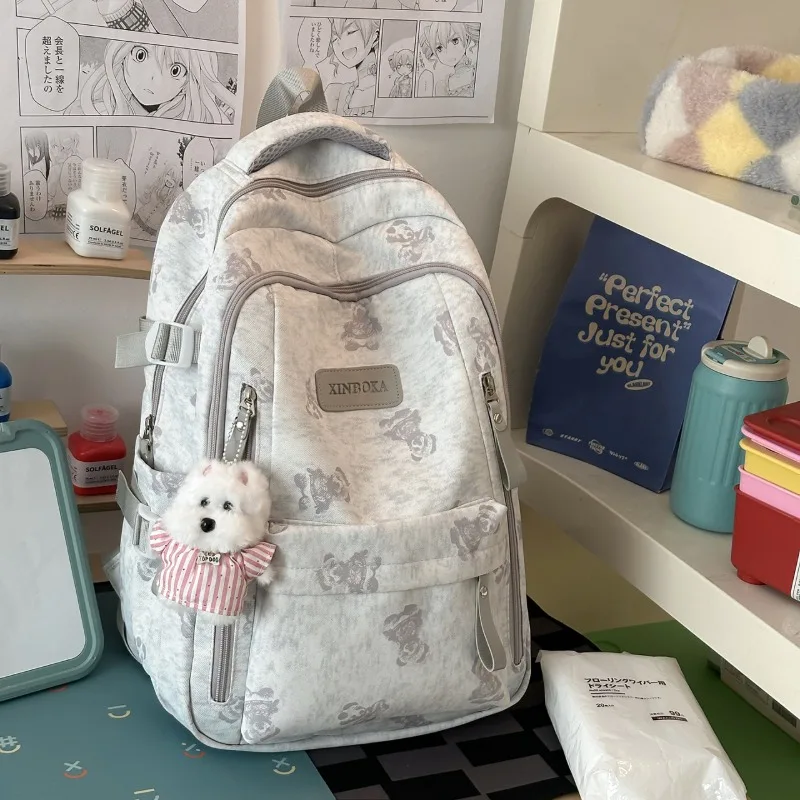 Back to School Lightweight Casual Teen Girls Fashion Backpack Travel Rucksack for Junior and Senior High School Students