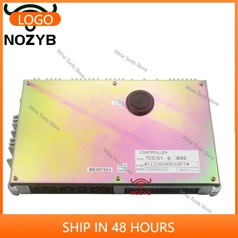 NOZYB Excavator Parts ECU ECM Controller with Program for SK350 SK200-6E Controller LC22E00010F7 LC22E00010F1 LC22E00010F2
