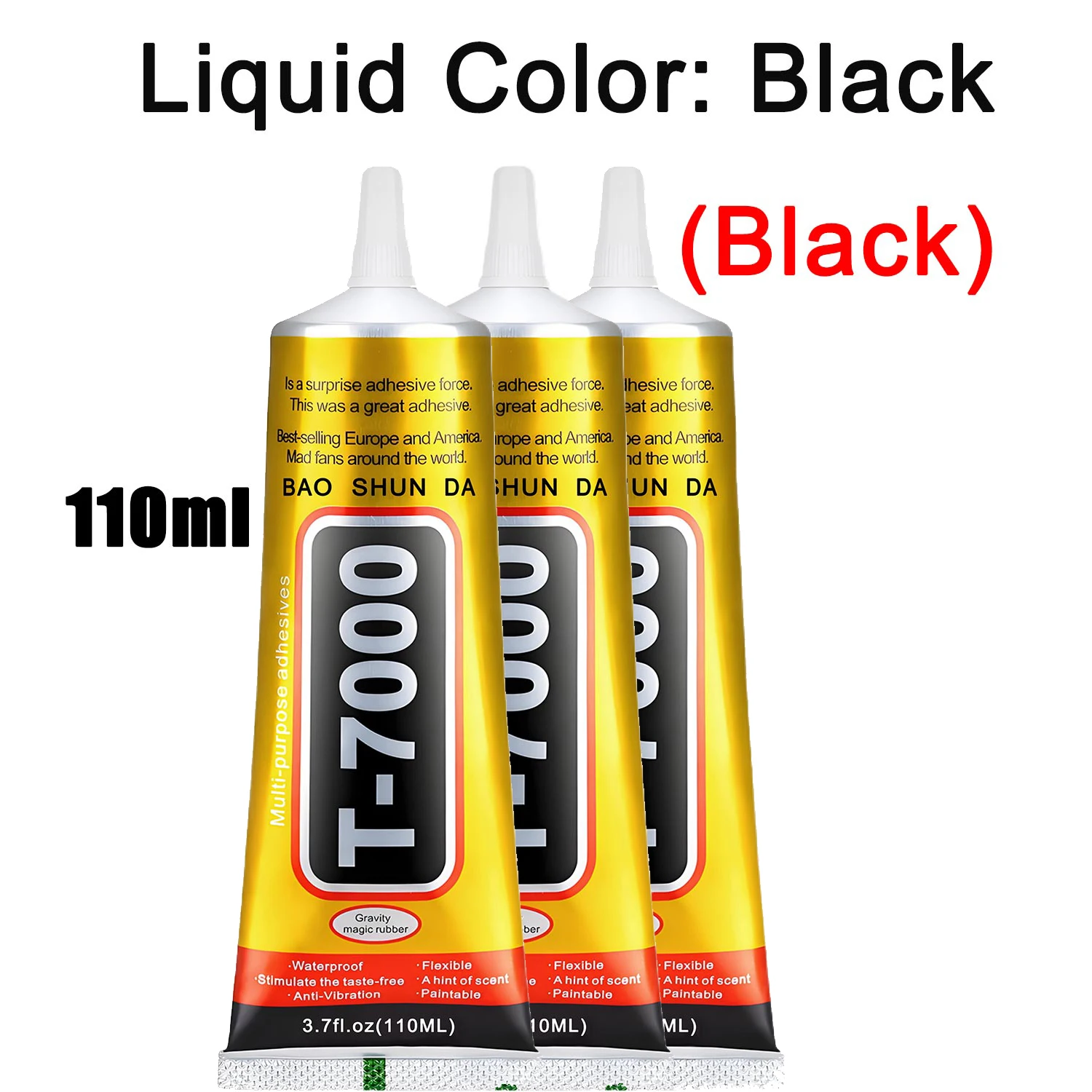 B-7000 Clear Contact Lijm 15 ml/50 ml/110 ml voor Telefoon T-7000 Reparatie Universele Glas Plastic DIY Precisie Applicator