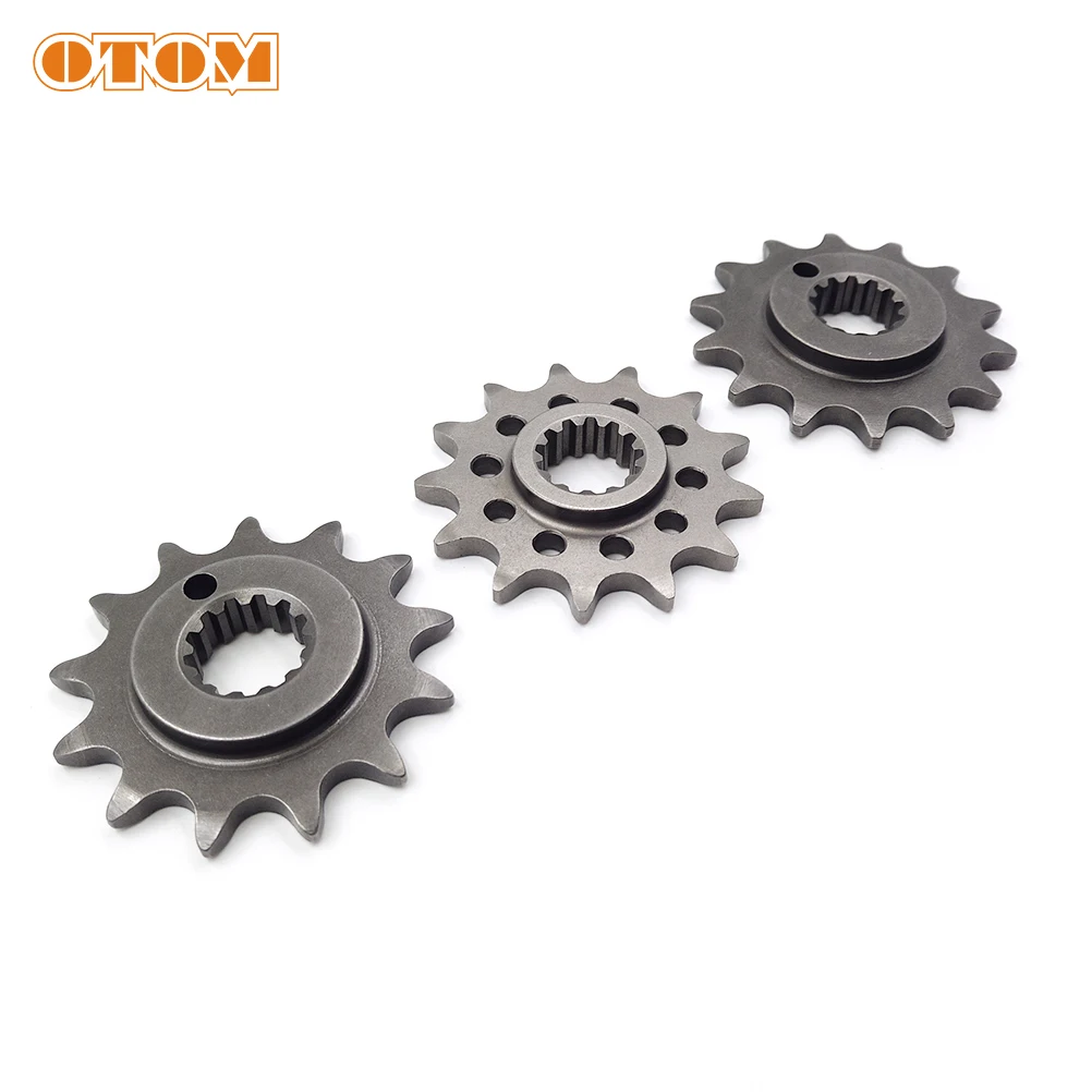 OTOM Motorcycle Front Chain Sprocket 520 Chain 13T 14T Chainwheel For ZONGSHEN NC250 NC 250CC Xmotos KAYO T4 T6 K6 RX3 BSE Bikes