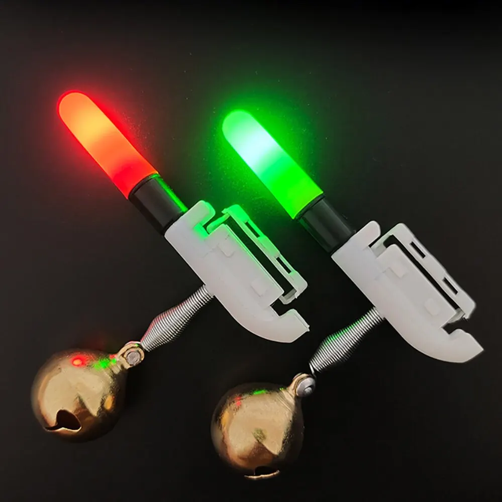 Fishing Light Stick Rod Bell LED CR425 3.6V Lithium Battery USB Charge Luminous Tackle Night Bright Lamp Tools Fish Bite Alarm